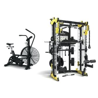 Binom Fitness AirBike + Steel Force B10