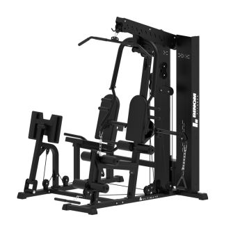 Multigym BU314 mit Seilzügen und Beinpresse