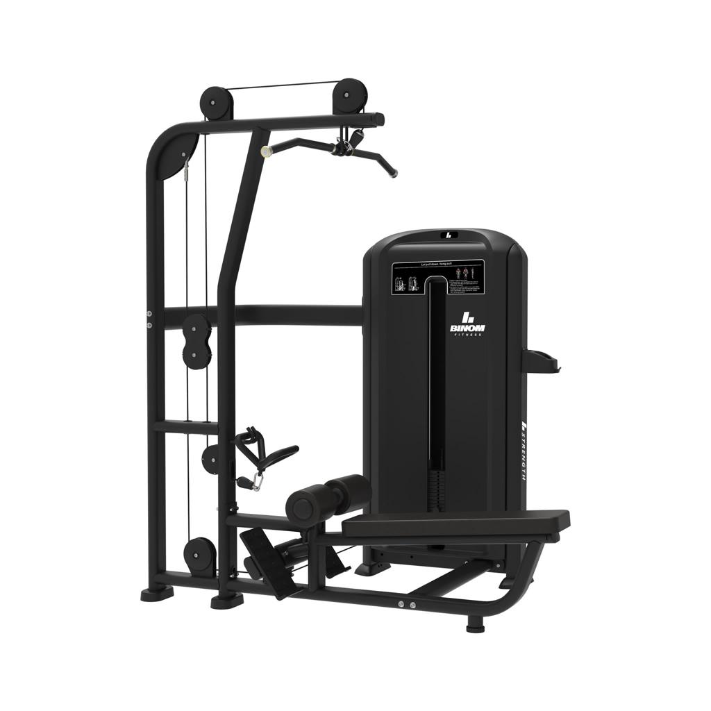 BINOM STRENGTH BS12 Doppelmaschine mit 100 kg Hoher und Niedriger Reihe